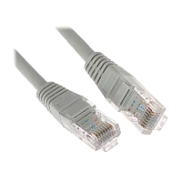 Патч-корд Geplink RJ-45 (m)-RJ-45 (m) 5.0м кат.5е ПВХ 26AWG серый (1/10/200)