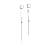 Кабель HOCO X70 Type-C (m)-Type-C (m) 1.0м 3.0A 60W нейлон белый (1/31/310)