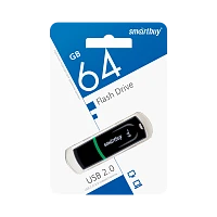 Флеш-накопитель Smartbuy Paean 64GB USB2.0 пластик черный