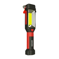 Фонарь автомобильный Космос 6007 Premium 5W COB от батареек нож для ремня черный красный (1/25/100)