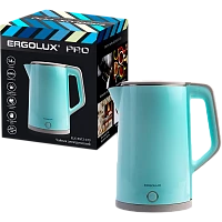 Электрочайник Ergolux ELX-KS12-C13 2200W 1.8л голубой (1/12)