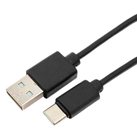 Кабель Гарнизон USB (m)-Type-C (m) 0.5м черный