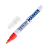 Маркер промышленный MunHwa PAINT MARKER PM-03 4.0мм нитрокраска красный (1/12/576)