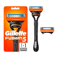 Бритва Gillette "FUSION" 5 лезвий 1 кассета с триммером (1/2)