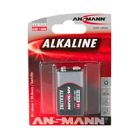 Батарейка Ansmann RED Крона 6LR61 BL1 Alkaline 9V