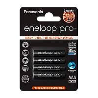 Аккумулятор предзаряженный RTU Panasonic HR03 AAA BL4 NI-MH eneloop pro 950mAh CN (Китай) (4/48/576)