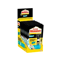 Супер-клей Момент ИДЕАЛ 3г универсальный BOX10 шоу-бокс (10/120)