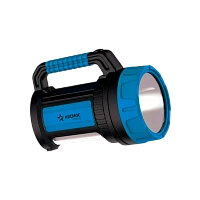 Фонарь туристический Космос 9107 Premium 7W 1LED от аккумулятора IP33 синий черный (1/8)