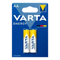 Батарейка Varta ENERGY LR6 AA BL2 Alkaline 1.5V (4106) (2/40/200)