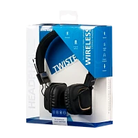 Наушники полноразмерные Smartbuy TWISTER bluetooth 5.0 с микр. 2 сложения черный (1/20) 