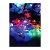 *Гирлянда Космос "Новогодние игрушки" 30LED 4.4м микс нить 8 режимов прозрачн.насадки ассорти (1/50)