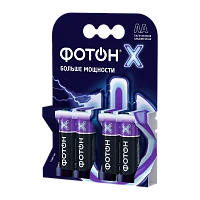 Батарейка Фотон X LR6 AA BL4 Alkaline 1.5V (4/40/480)