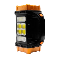 Фонарь прожектор Ultraflash LED38100 76LED+4COB от аккумулятора Type-C 4 режима+power bank (1/5/20)