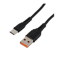 Кабель GoPower GP06T USB (m)-Type-C (m) 1м 2.4A ПВХ черный (1/200/800)