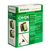 Держатель автомобильный Defender CH-126 в воздуховод магнит черный серебряный (1/100)