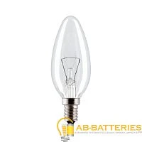 Лампа накаливания Без бренда E12 7W 220-240V свеча DP-704 прозрачная
