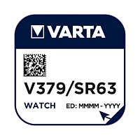 Батарейка Varta 379 (SR521SW) BL1 Silver Oxide 1.55V (1/10/100)
