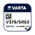 Батарейка Varta 379 (SR521SW) BL1 Silver Oxide 1.55V (1/10/100)
