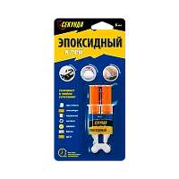 Клей Секунда эпоксидный 3+3мл BL1 шприц (1/12/72)