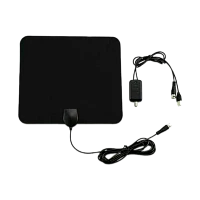 ТВ-Антенна комнатная Вектор AR-118 активная с питанием с усилителем DVB-T/T2 (1/20)