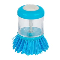 Щетка кухонная Рыжий кот KB-05 емкостью для моющего средства (1/12/48)