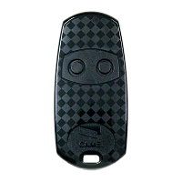 Пульт Д/У CAME TOP-432EV для ворот, шлагбаумов черный