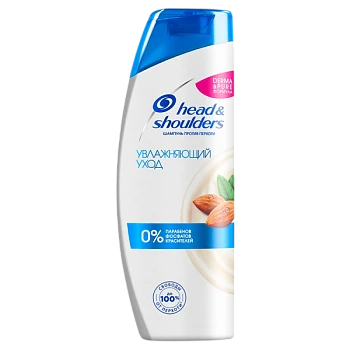 Шампунь Head&Shoulders Увлажняющий уход 400мл (1/6)