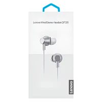 Наушники внутриканальные Lenovo QF320 с микр. белый
