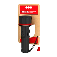 Фонарь универсальный Рекорд ММ-0207 7LED от батареек черный (1/6/60)