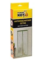 Антимоскитная сетка Рыжий кот "Капутомоскито" "Прованс" на магнитах белый (1/10)