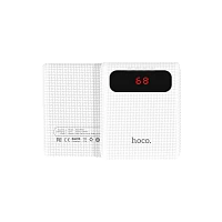 Внешний аккумулятор HOCO B20 10000mAh 2.1A 2USB белый (1/60)