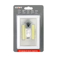 Светильник пушлайт Старт PL-2LED-COB 2LED+COB липучка (10/100)