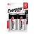 Батарейка Energizer MAX LR20 D BL2 Alkaline 1.5V (2/12)