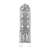 Лампа галогенная Sweko G9 60W 220-240V капсула прозрачная (1/50/500)
