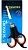 Ножницы канцелярские SCISSORS 6.5" пластиковые ручки МИКС на блистере(Китай)(24/600)