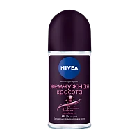 Дезодорант женский Nivea Жемчужная красота Premium роликовый 50мл (1/30)
