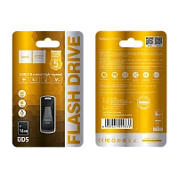 Флеш-накопитель HOCO UD5 16GB USB3.0 металл серебряный