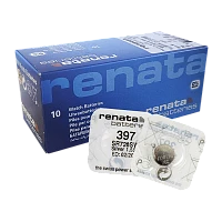 Батарейка Renata 397 (SR726SW) Silver Oxide 1.55V (1/10/100)
