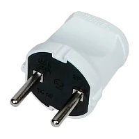 Вилка электрическая Makel белый 10001 (1/100)