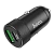 Автомобильное З/У HOCO Z32B 1USB/Type-C 4.0A 20W QC3.0 черный (1/14/140)