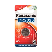 Батарейка Panasonic Power Cells CR2025 BL1 Lithium 3V CN (Китай) (1/5/200)