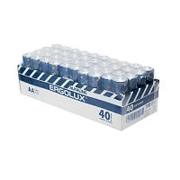 Батарейка Ergolux LR6 AA BOX40 ПРОМО Alkaline 1.5V (40/480)