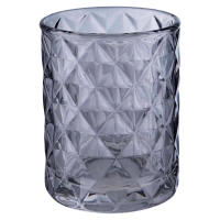 Стакан для ванной комнаты Рыжий кот CRYSTALITE серый