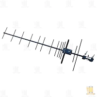 ТВ-Антенна наружная Locus Меридиан 12AF активная без питания с усилителем DVB-T/T2 (1/10)