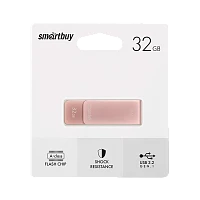 Флеш-накопитель Smartbuy M1 32GB USB3.0 металл розовое золото