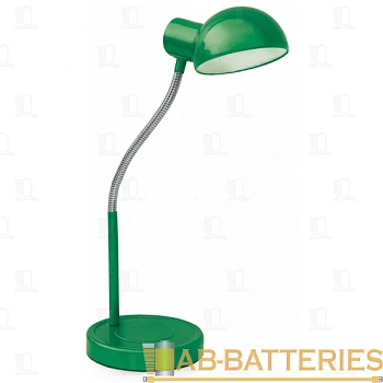 Светильник настольный Camelion KD-306 40W 220V E27 на основании зеленый (1/12)