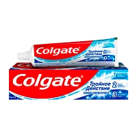 Зубная паста COLGATE Экстра Отбеливание Тройное Действие 100мл (1/48)