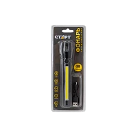 Фонарь светодиодный Старт LHE 519-C1 LED от аккумулятора USB 3 режима+ZOOM черный