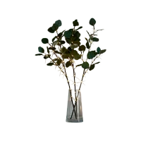 Гирлянда Космос Ветви эвкалипта имитация 32LED 62см 6ч таймер 3 шт. белый теплый (1/18)