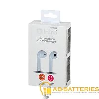 Наушники вставные Intro ВI-900W bluetooth 4.2 с микр. белый (1/100)